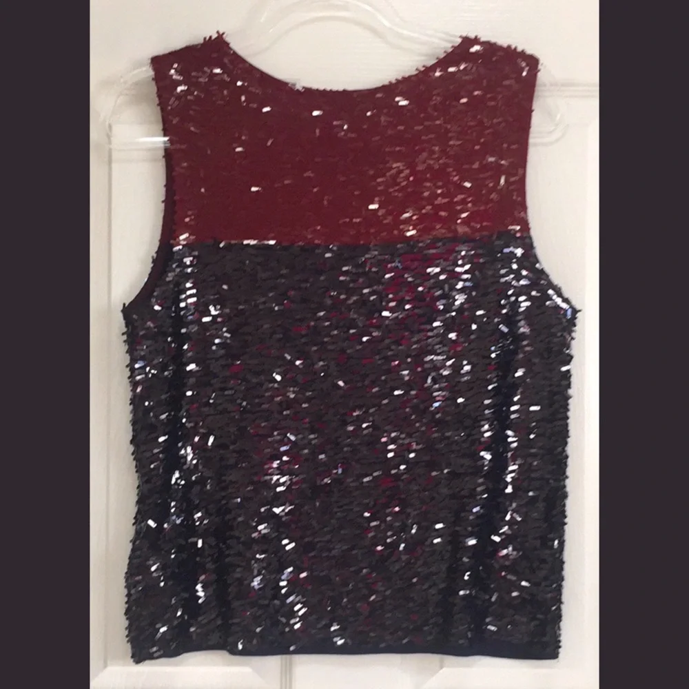 J. Crew Sequined Top